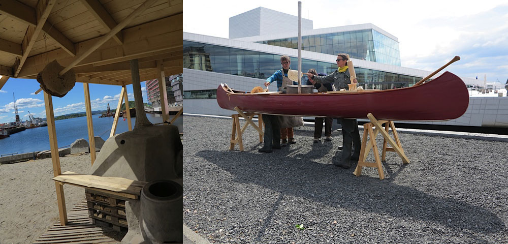 Future farmers med kano for Operaen