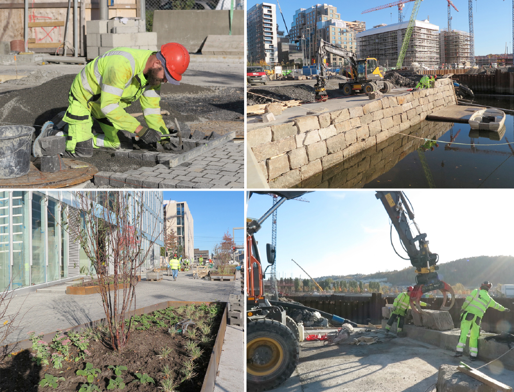 Anleggsarbeider i Bjørvika